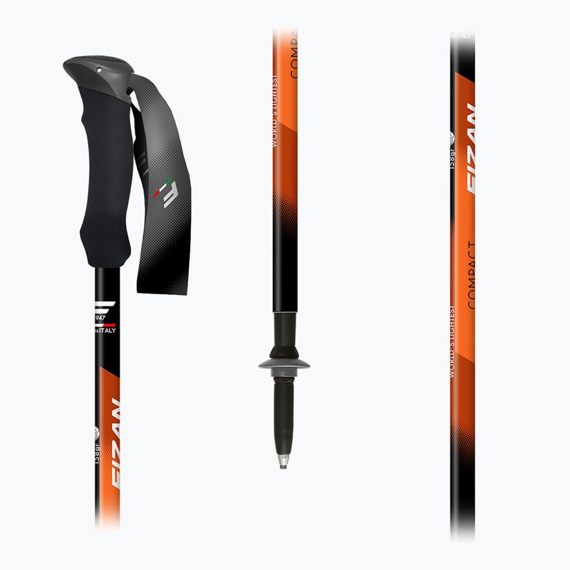 Trekking poles  Fizan Compact orange 5