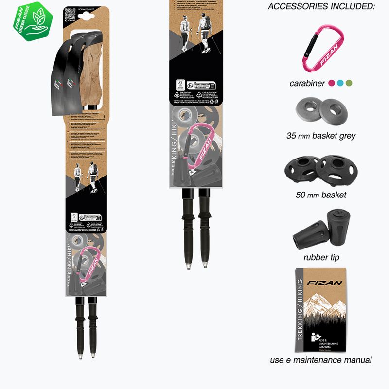 Trekking poles  Fizan Compact grey 7
