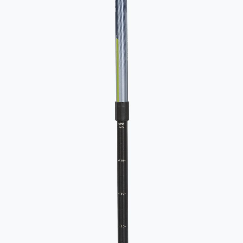 Trekking poles Fizan Trek Pro grey/yellow 4