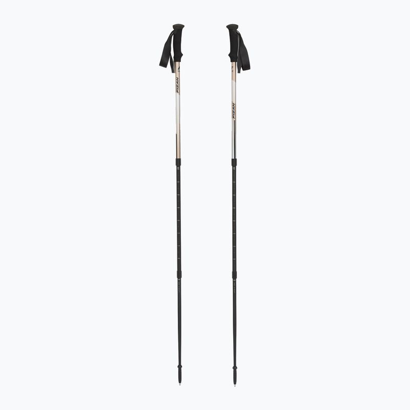 Trekking poles Fizan Trek Pro beige/black