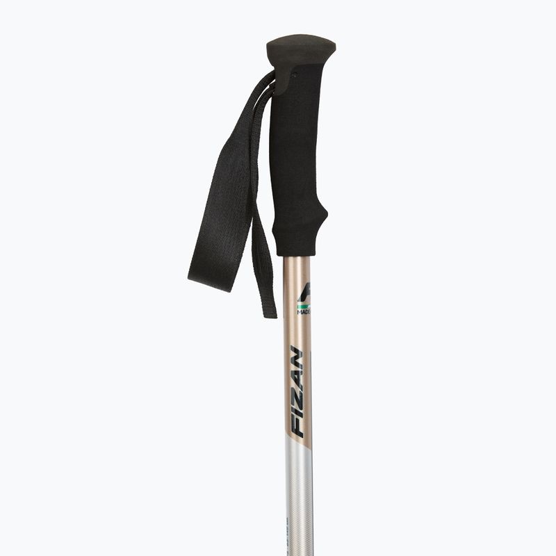 Trekking poles Fizan Trek Pro beige/black 2