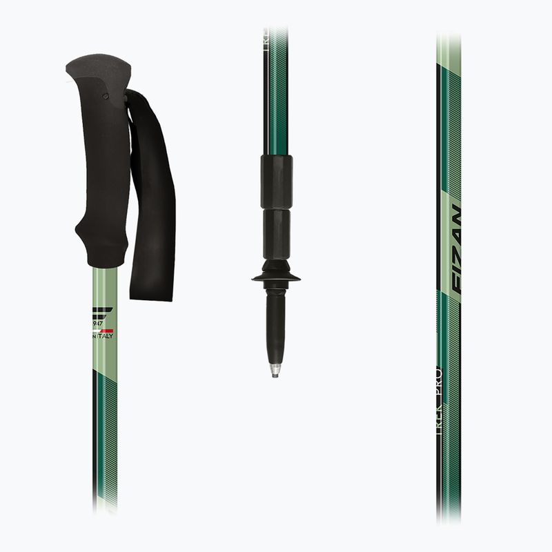 Trekking poles  Fizan Trek Pro dark green 5