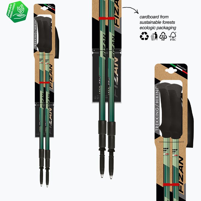 Trekking poles  Fizan Trek Pro dark green 6
