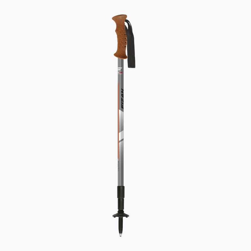 Trekking poles Fizan Tierra grey/orange 2