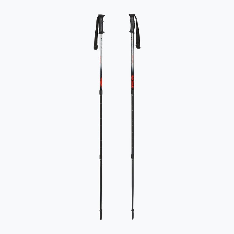 Trekking poles Fizan Explorer beige/red