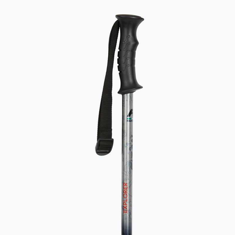 Trekking poles Fizan Explorer beige/red 2