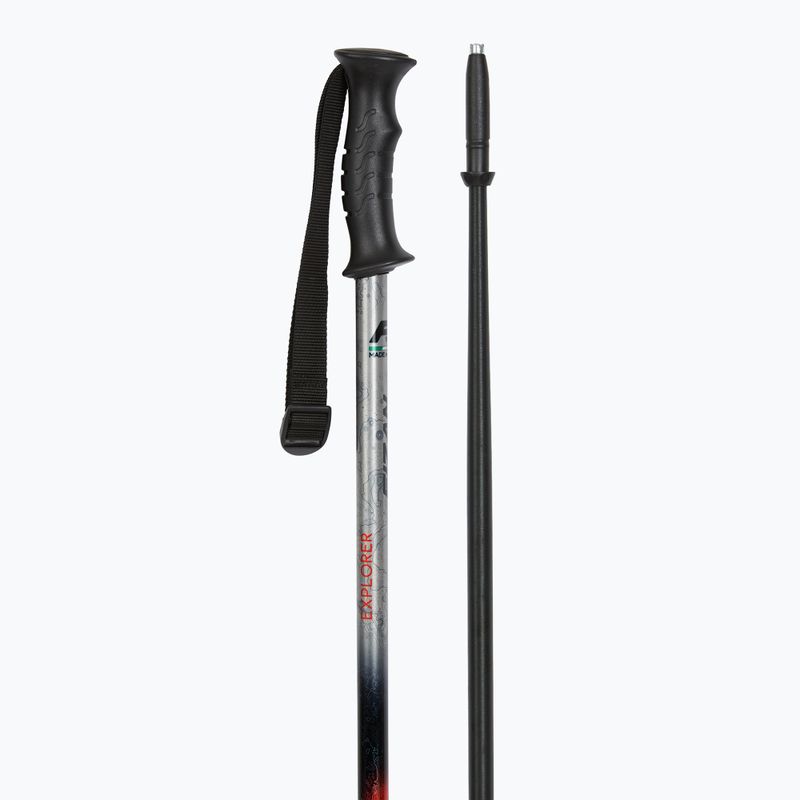 Trekking poles Fizan Explorer beige/red 3