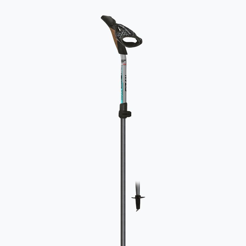 Nordic walking poles Fizan Carbon Pro Impulse grey 2