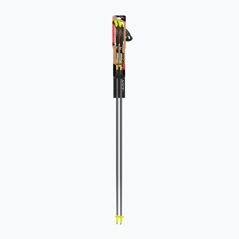 Nordic walking poles Fizan Carbon Pro yellow 3