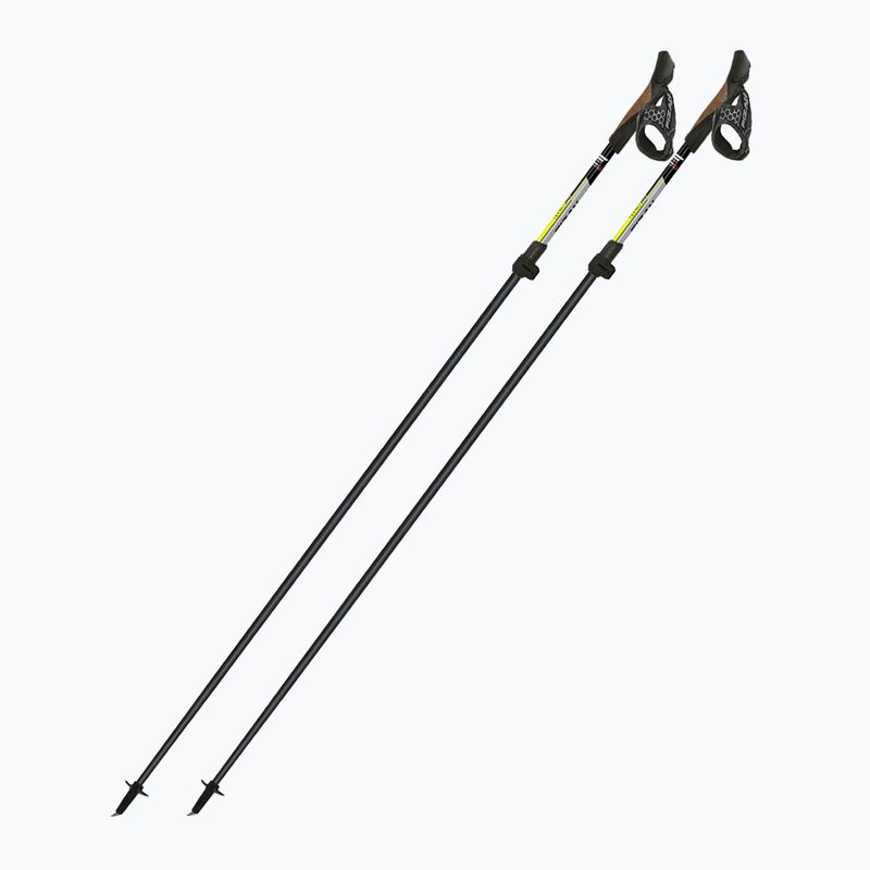 Nordic walking poles Fizan Tekno yellow