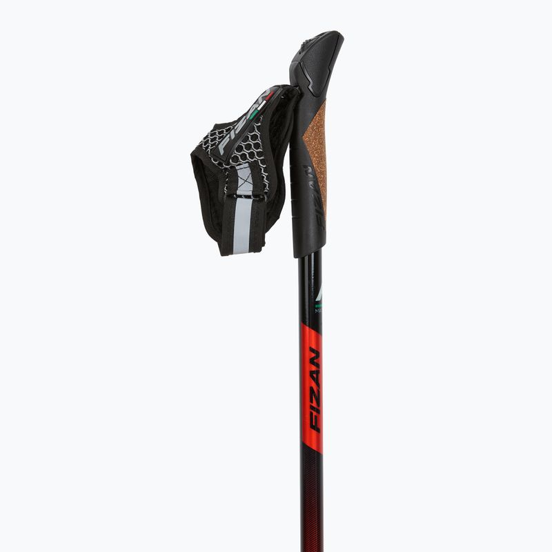 Nordic walking poles Fizan R-Evolution Pro red 2