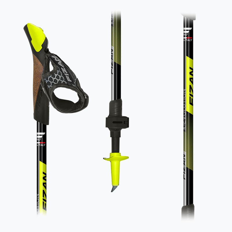 Nordic walking poles Fizan R-Evolution yellow 5