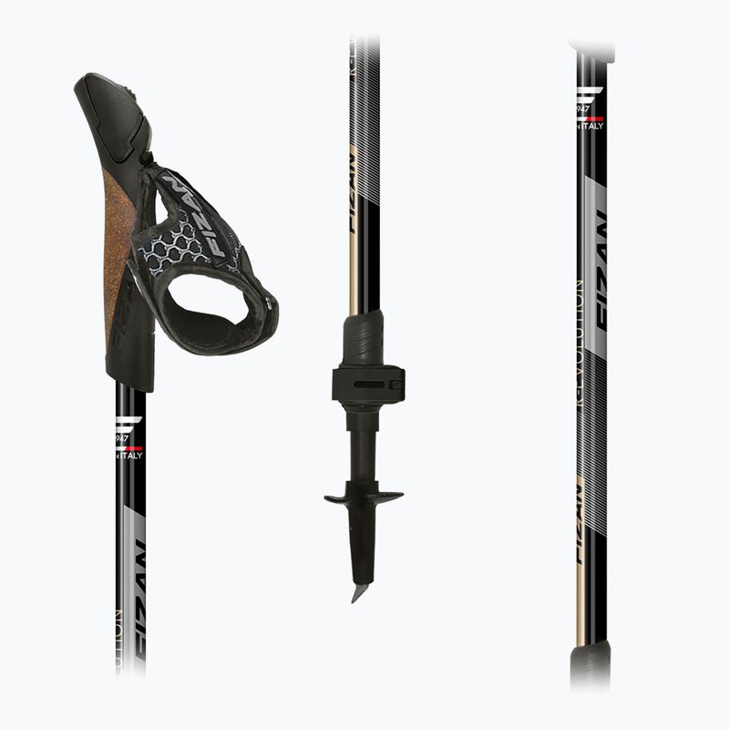 Nordic walking poles Fizan R-Evolution beige 3