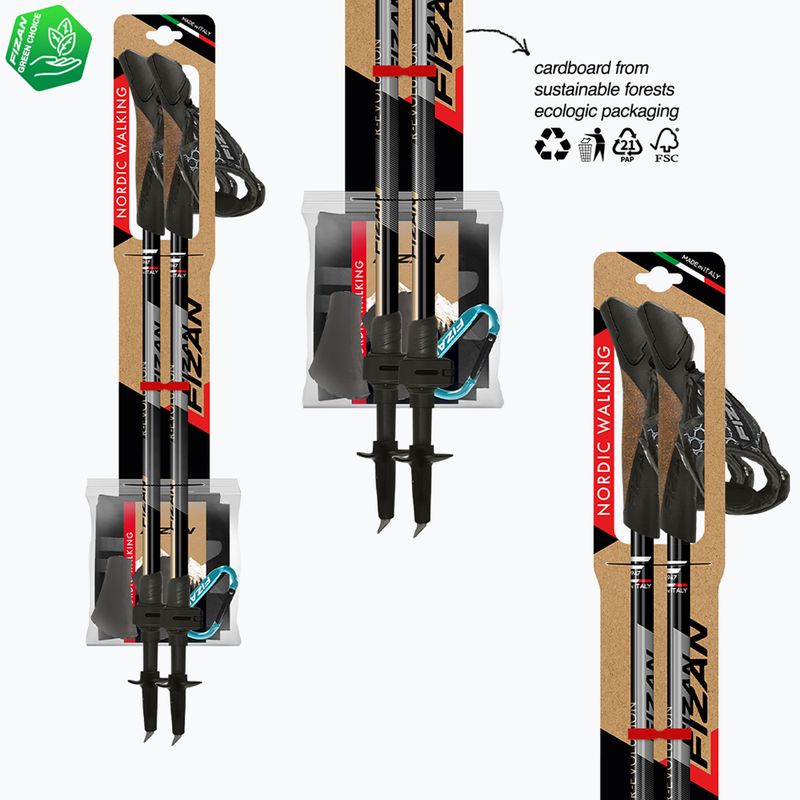 Nordic walking poles Fizan R-Evolution beige 4