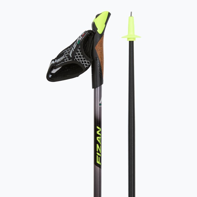 Nordic walking poles Fizan Speed Race yellow 3