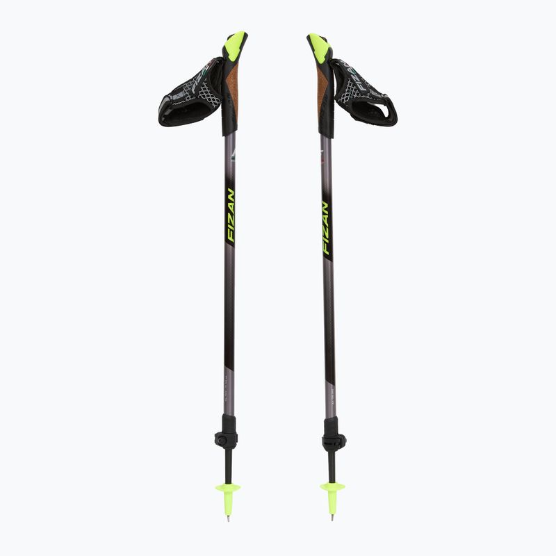 Nordic walking poles Fizan Speed Race yellow 5