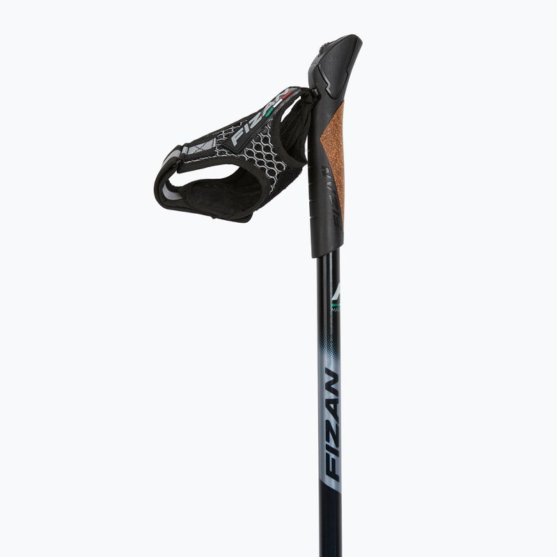 Nordic walking poles Fizan Speed black 2