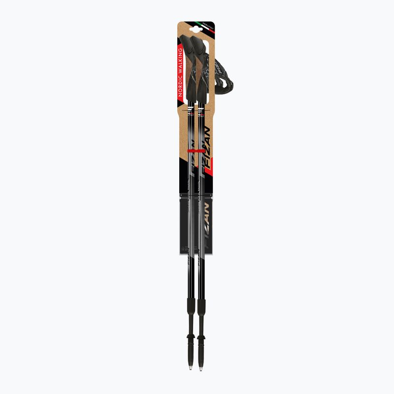 Nordic walking poles Fizan Speed black 7