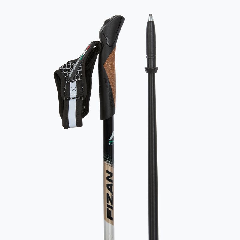 Nordic walking poles Fizan Speed beige 3