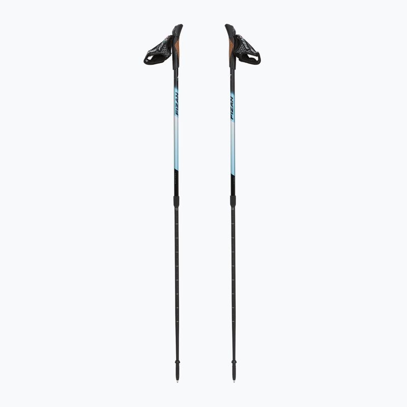 Nordic walking poles Fizan Speed light blue