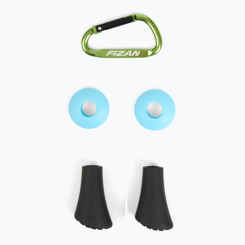 Nordic walking poles Fizan Speed light blue 7
