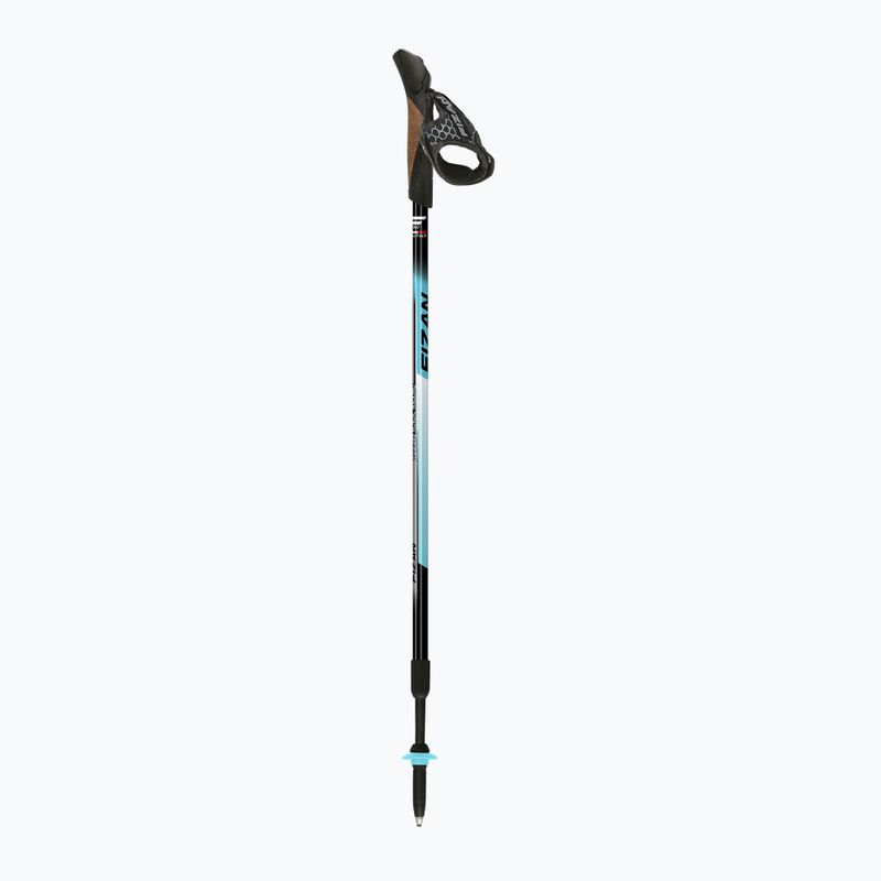Nordic walking poles Fizan Speed light blue 2