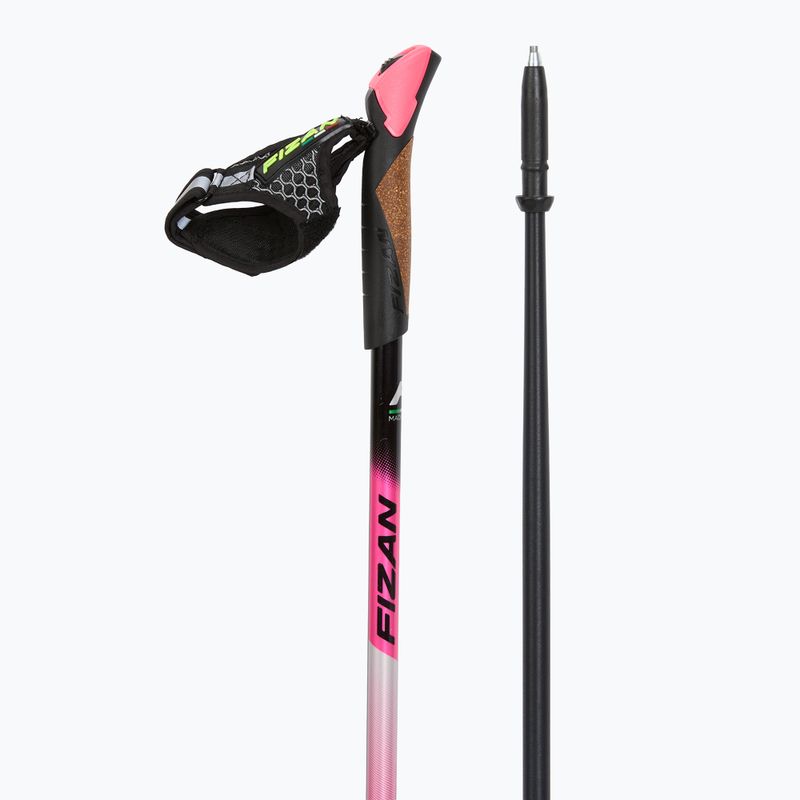 Nordic walking poles Fizan Speed pink 3