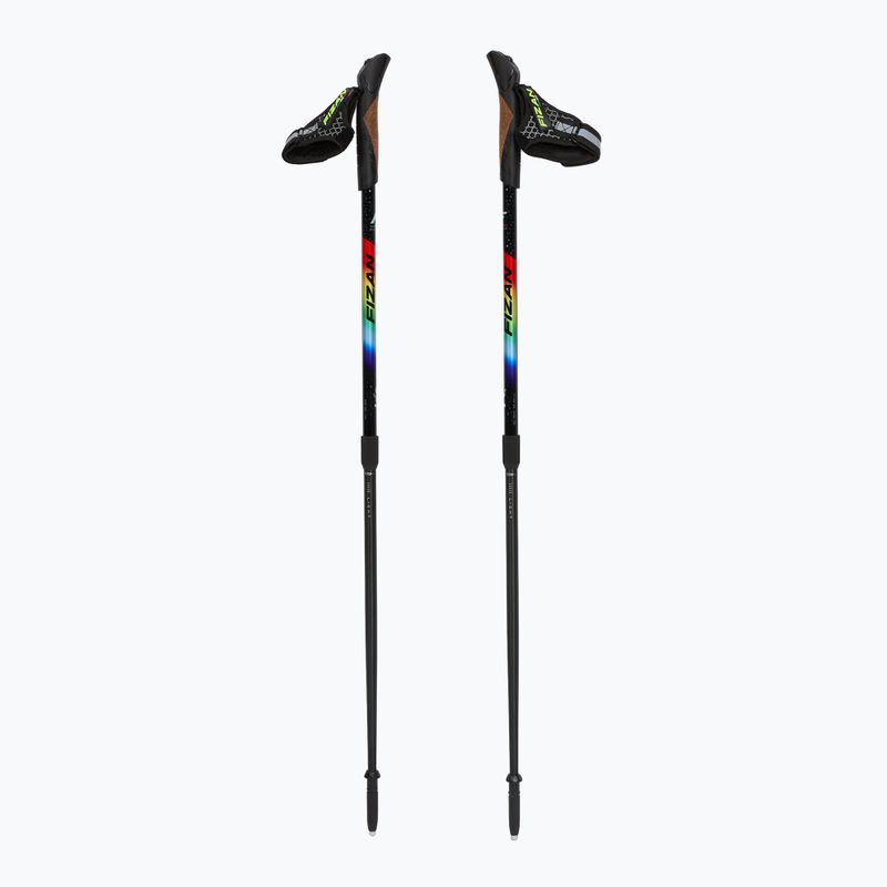 Nordic walking poles Fizan Speed Junior rainbow