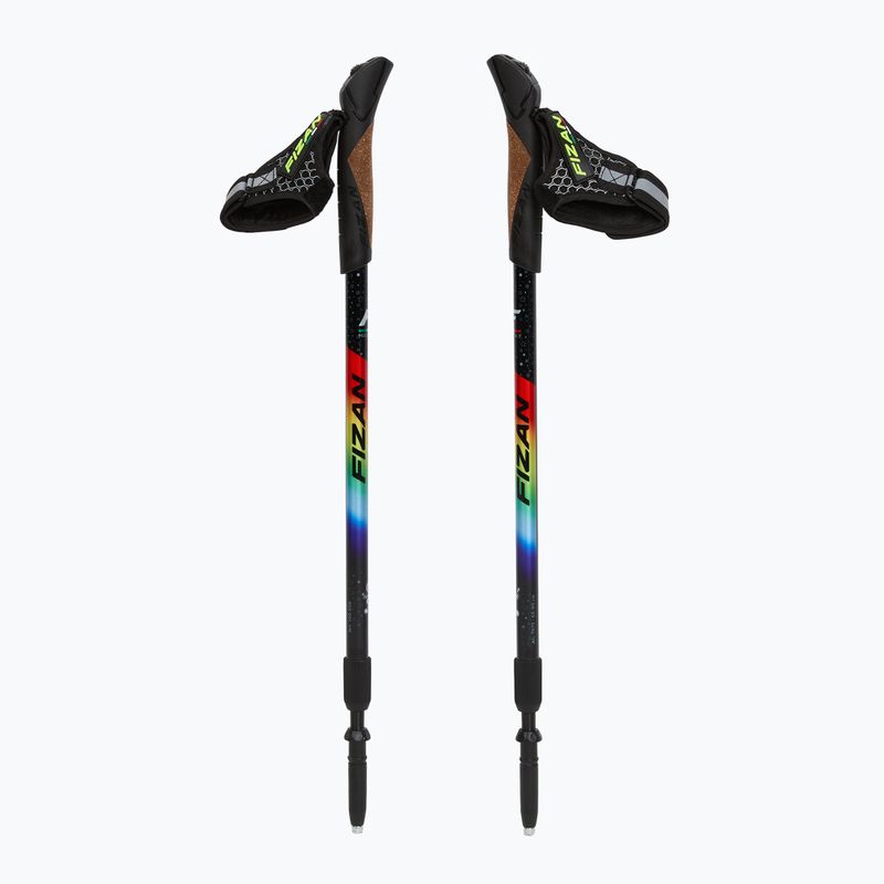 Nordic walking poles Fizan Speed Junior rainbow 5