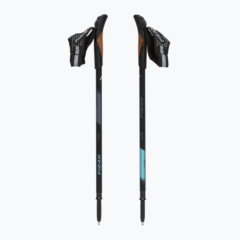 Nordic walking poles Fizan Lite Tech light blue 5
