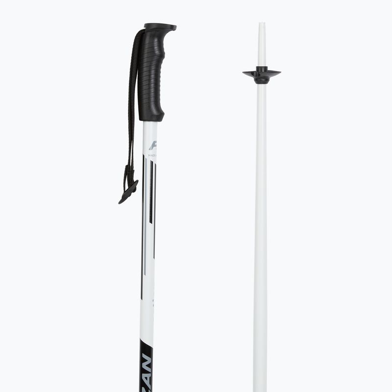 Ski poles Fizan Action white 3