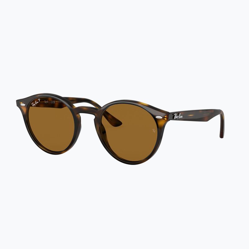 Sunglasses Ray-Ban RB2180 light havana/brown polarized 4