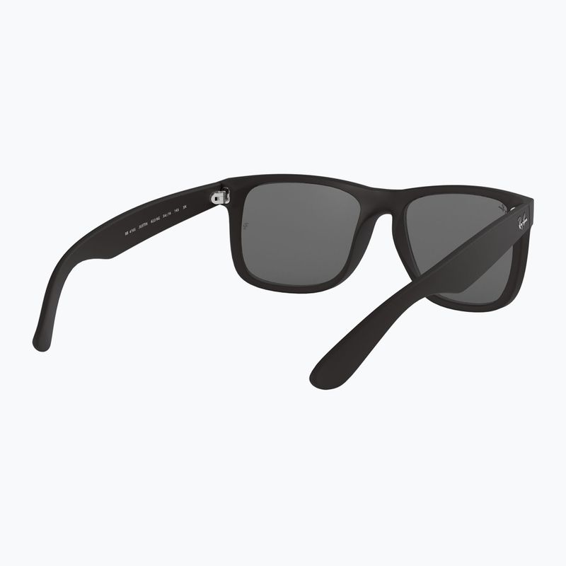 Sunglasses Ray-Ban Justin Classic matt black/silver grey mirror 6