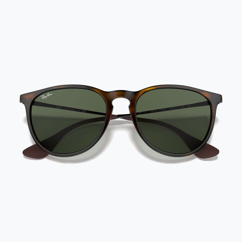 Sunglasses Ray-Ban Erika Classic light havana/green g-15 3
