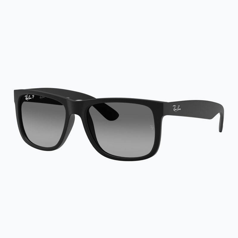Sunglasses Ray-Ban Justin Classic matt black gum/dark grey 4