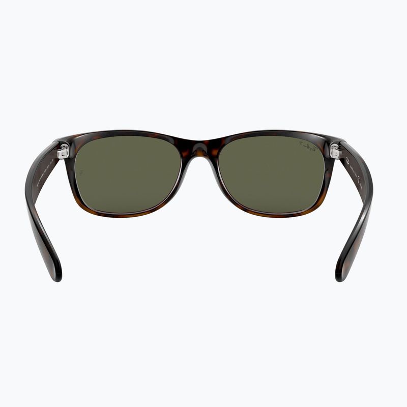 Sunglasses Ray-Ban New Wayfarer Classic tortoise/green g-15 polarized 5