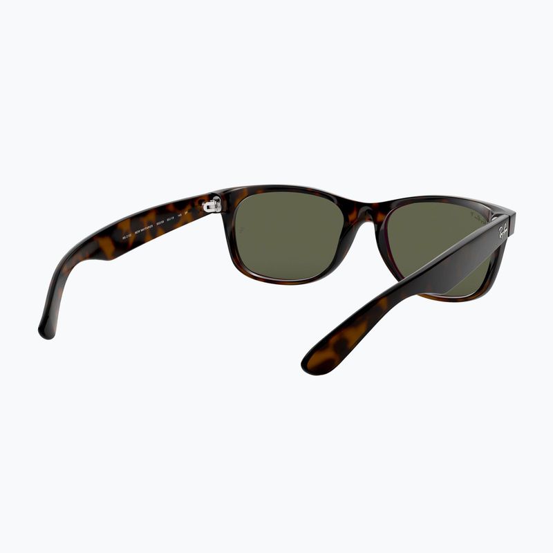 Sunglasses Ray-Ban New Wayfarer Classic tortoise/green g-15 polarized 6