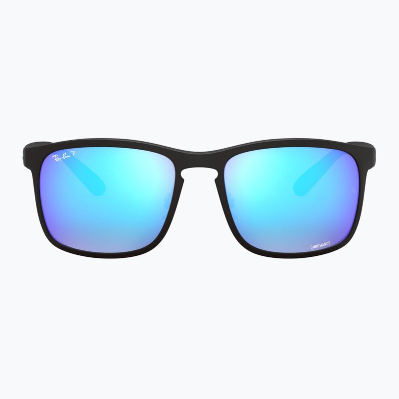 Sunglasses Ray-Ban Rb4264 Polarized+ Lenses matte black/silver polarized+ 2