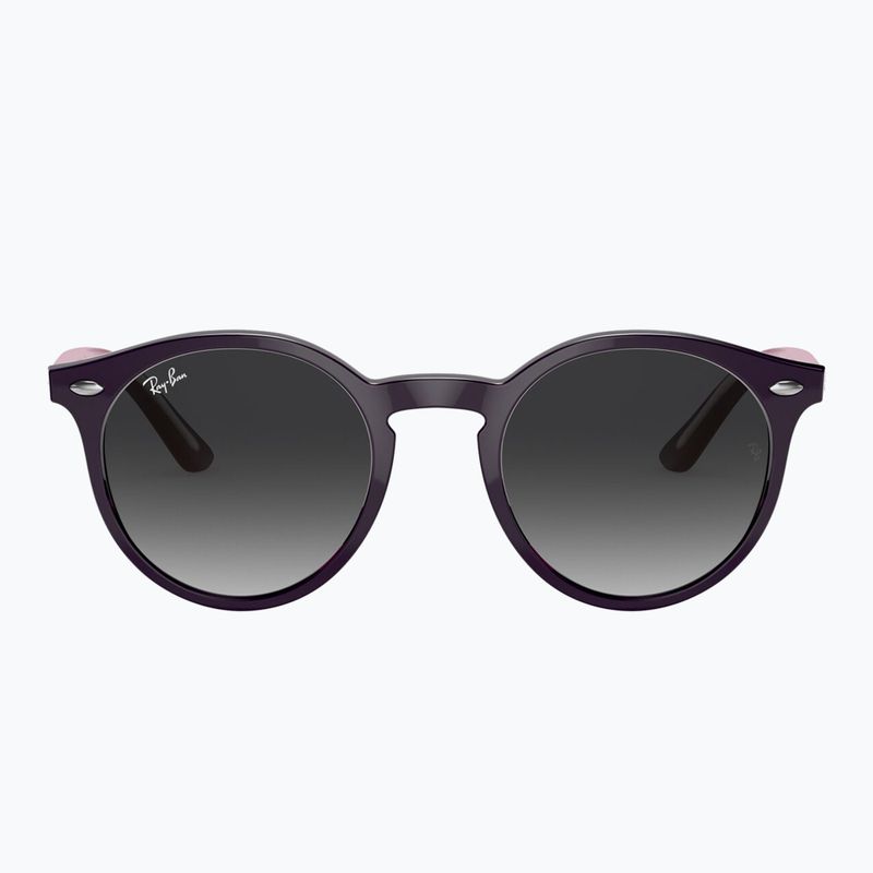 Children's sunglasses Ray-Ban RB9064S polished violet/grey gradient 2