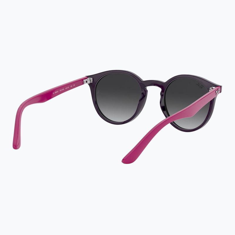 Children's sunglasses Ray-Ban RB9064S polished violet/grey gradient 6