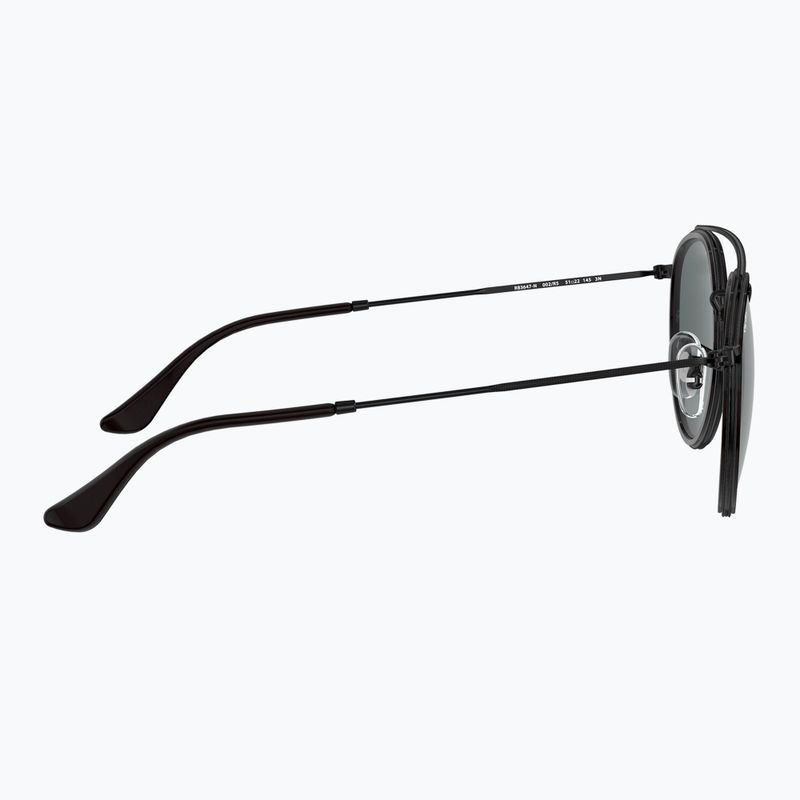 Sunglasses Ray-Ban Round Double Bridge black/blue/grey 7