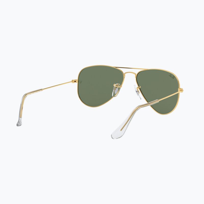 Children's sunglasses Ray-Ban Aviator arista gold/dark green 6