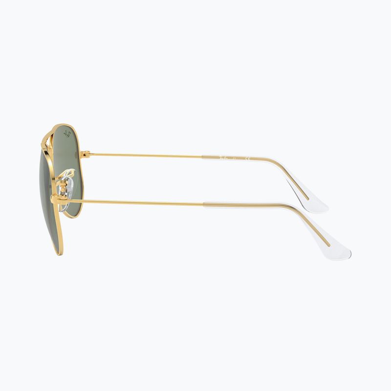 Children's sunglasses Ray-Ban Aviator arista gold/dark green 7