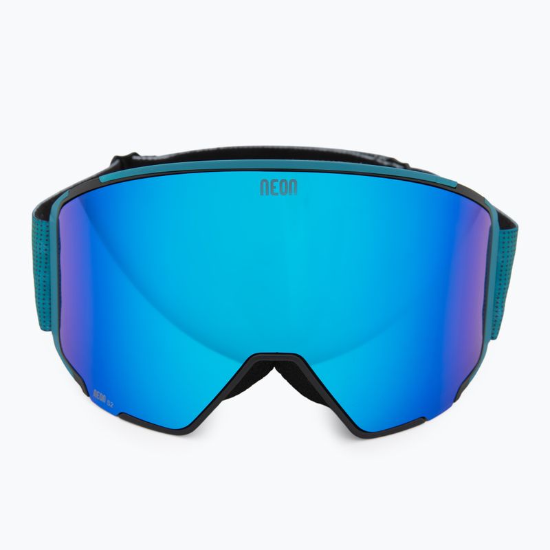 Ski goggles Neon Ice black/petroleum/mirror blue/amber 3
