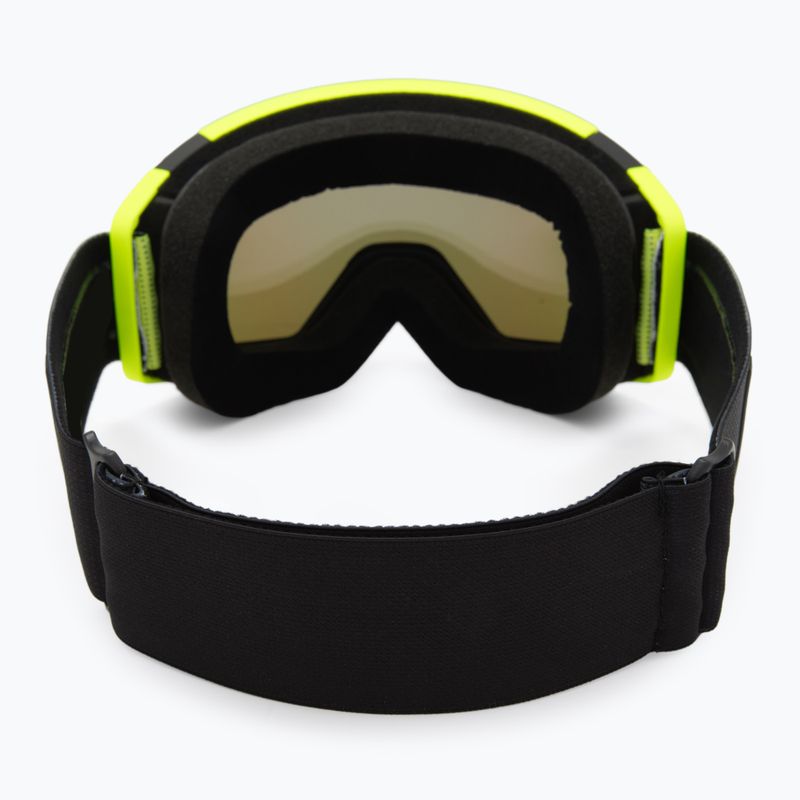 Ski goggles Neon Ice black/yellow/mirror green/amber 4