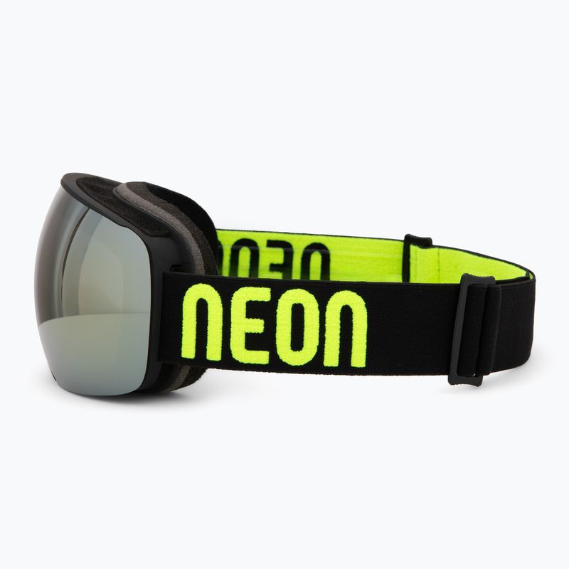 Ski goggles Neon Beam black/yellow/mirror bronze 4