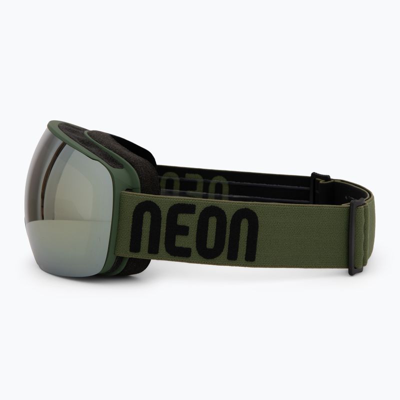 Ski goggles Neon Beam army green/mirror bronze 4