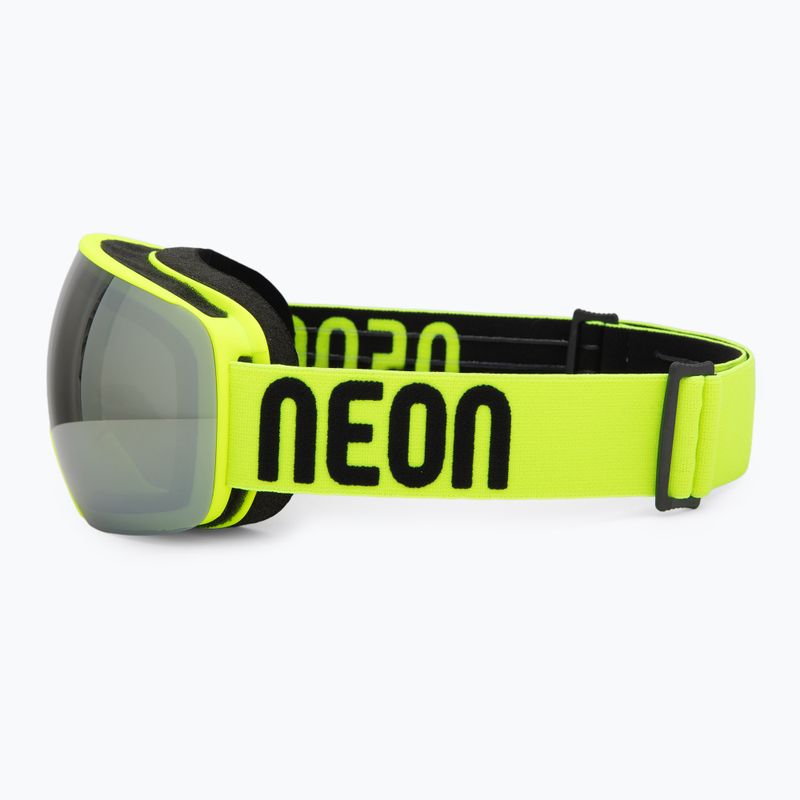 Ski goggles Neon Beam yellow/mirror bronze 4