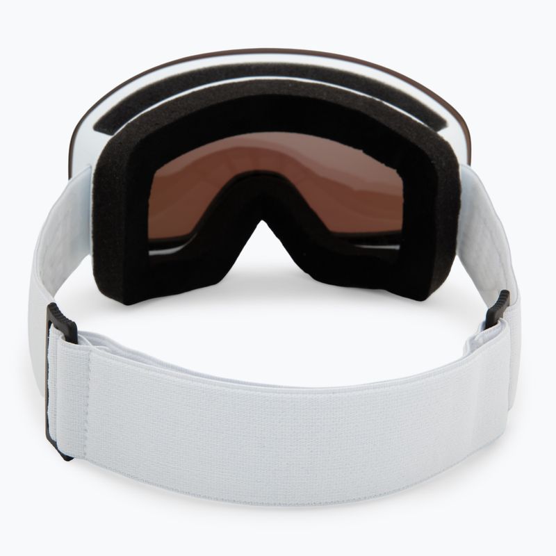 Ski goggles Neon Light white/white/mirror acciaio 3