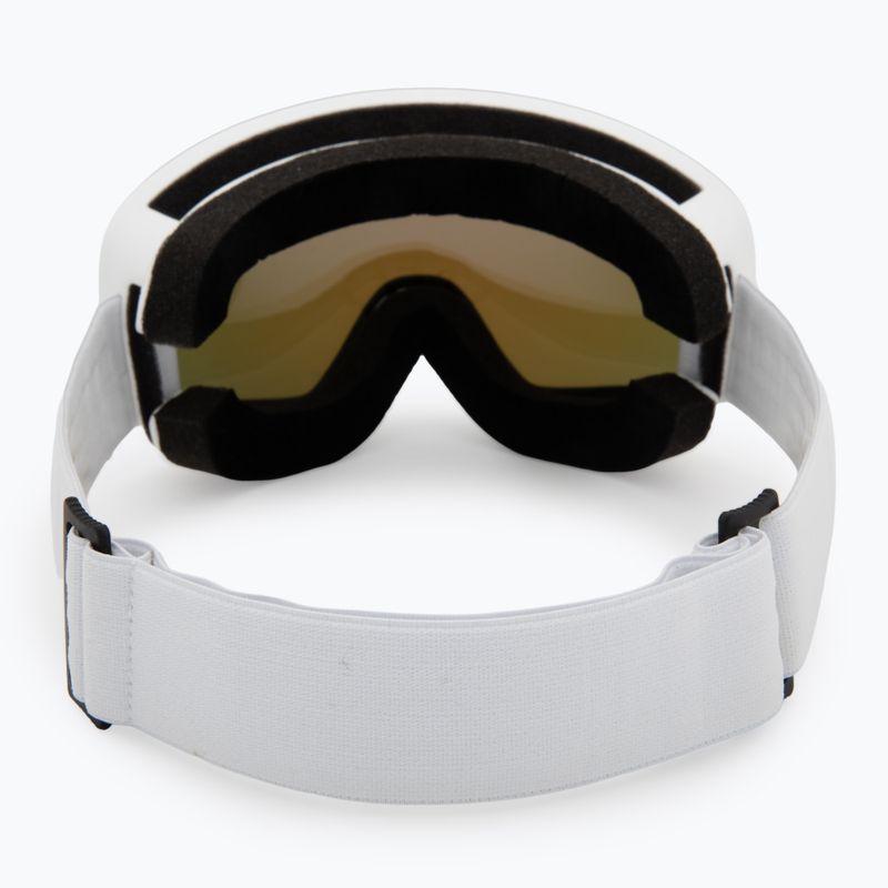 Ski goggles Neon Force Otg white/white/mirror blue 3